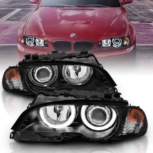 Bmw E46 1998-2002 3.seri 2.kapı Coupe Angel Eyes Ön Far