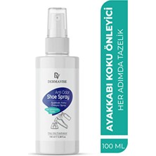 Dermavise Ayakkabı Koku Önleyici Sprey 100 ml Her Adımda Tazelik Sağlayan Etkili Formül