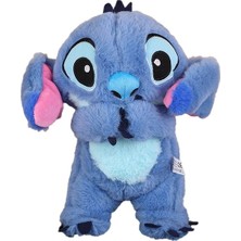 Wange Stitch Nefes Alan Çocuk Peluş Sakinleştirici Oyuncak Karikatür Bebek Müzik Işık Uyku Oyuncağı Pembe Stitch (Yurt Dışından)