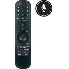 Lg ile Uyumlu Model OLED65G3PUA Webos Smart Tv Kumanda-Mikrofonlu
