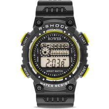 Ticarto Rwr Collection Genç-Çocuk Dijital Sarı Silikon Kol Saati TCTSR004702S0288