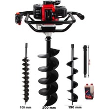 Gardenpro Tkdz-03/52 Toprak Burgu Makinası Set-1 Zentra