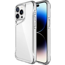 iPhone 15 Pro Kılıf Şeffaf Tam Koruma Sağlayan Atlas Premium Sert Tpu Silikon Kapak