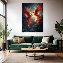 Kanvas Tablo Ev Ofis Duvar Tablosu Iki Anka Kusu Yeni Ev Hediyesi Kanvas Ev Dekoru