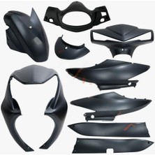 Kuba Space Pro Kaporta Seti Kristal Siyah Boyalı Aksam