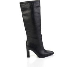 Siyah  Kadın Çizme K03565090709