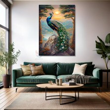 Kanvas Tablo Ev Ofis Duvar Tablosu Tavuzkusu Güneş Yeni Ev Hediyesi Kanvas Ev Dekoru