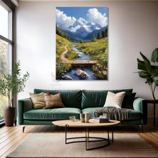 Kanvas Tablo Ev Ofis Duvar Tablosu Masalsi Manzara Yeni Ev Hediyesi Kanvas Ev Dekoru