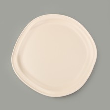 Evidea Kitchen Bloom Servis Tabağı - Krem - 29 cm