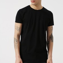 Bad Bear Erkek Bisiklet Yaka Siyah T-Shirt