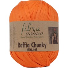 Fibra Natura Raffia Chunky 114-25 Turuncu