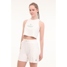 Lotto W-Lomera Tank 5fx Ekru Kadın Atlet