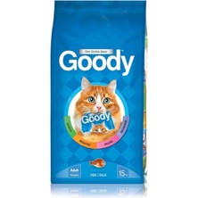 Goody Balıklı Aromalı Kedi Maması 15 kg