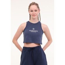 Lotto W-Lomera Tank 5fx Lacivert Kadın Atlet