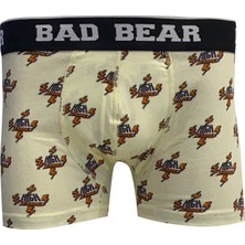 Bad Bear Voltage Koyu Beyaz Erkek Boxer