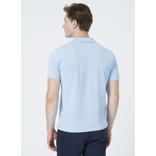 Lee Erkek Mavi Polo Yaka Polo Tişört