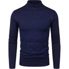 Yarım Balıkçı Erkek Triko Kazak