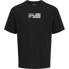 Jack&jones 12268415 Jjecorp Graphıc Organıc Cotton 0 Yaka Kısa Kol Tsh