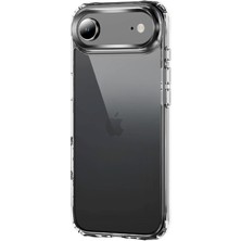 iPhone 17 Air Kılıf Kamera Korumalı Silikon Şeffaf Arka Kapak