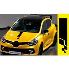 Sport Oto Için Özel Yeni Uyumlu Aksesuar Oto Kaput Şerit Özel Yeni Sticker 70*13 cm