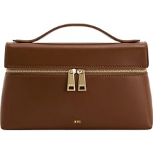 Jw Peı Thea Üst Saplı Kahverengi Çanta,vegan Deri