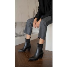 Marcelo Siyah Hakiki Deri  Bot