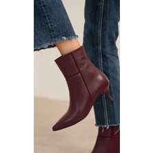 Toledo Bordo Hakiki Deri  Bot