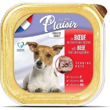 Plaisir Biftekli Yetişkin Köpek Konservesi 150GR. X4 Adet