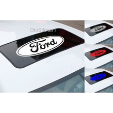 Ford Için Özel Yeni Uyumlu Aksesuar Sunroof Oto Özel Yeni Sticker Siyah