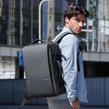 Mark Ryden Super Genişletilebilir Çoklu Bölmeli Laptop Giysi Sırt Çantası G1_MR9822_KR00Ⅱ (Siyah)