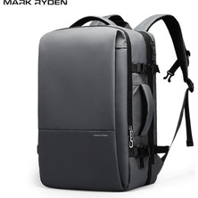 Mark Ryden Super Genişletilebilir Çoklu Bölmeli Laptop Giysi Sırt Çantası G1_MR9822_KR07 Ⅱ (Gri)