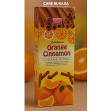 Darshan Incense - Orange & Cinnamon 20'li Çubuk Tütsü ( Portakal & Tarçın)
