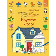Ispanyolca Ilk Yüz Sözcük Boyama Kitabı