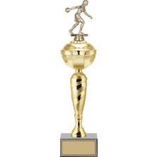 ODAK KUPA - Figürlü Kupalar - Bowling Kadın Figürlü Kupalar FG-075 C - 44 cm