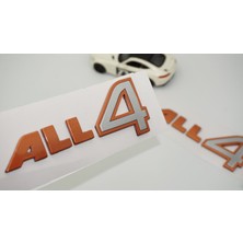 Dk Tuning All4 Bronz Gri Kapı Yazı Logo 2 Li Set Mini Cooper Ile Uyumlu