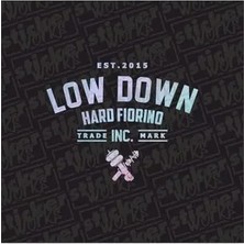 Low Down Hard Fiorino Arka Cam Yeni Süper Hologram Sticker