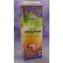 Darshan Incense - White Musk 20'li Çubuk Tütsü (Beyaz Misk)