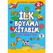 Çıkartmalı Ilk Boyama Kitabım 2+ Yaş-2