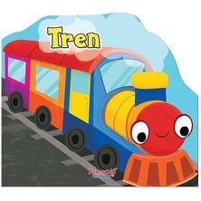 Tren - Şekilli Kitap