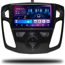 Carplayer Caros Ford Focus 3-4 2012-2018 Uyumlu Android Multimedya 6gb Ram 128GB Hafıza