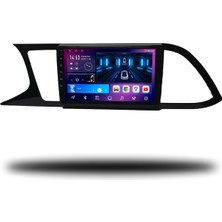 Carplayer Caros Seat Leon 2013-2022 Uyumlu Android Multimedya 6gb Ram 128GB Hafıza