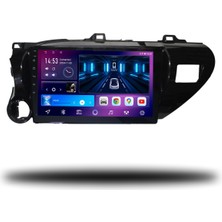 Carplayer Caros Toyota Hilux 2016-2022 Uyumlu Android Multimedya 4gb Ram 64GB Hafıza