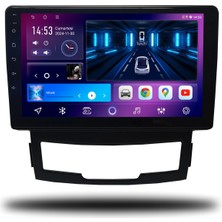 Carplayer Caros Ssangyong Korando 2011-2013 Uyumlu Android Multimedya 6gb Ram 128GB Hafıza