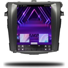 Caros Toyota Corolla Tesla 2007-2011 Uyumlu Android Multimedya 6gb Ram 128GB Hafıza