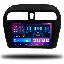 Carplayer Caros Mitsubishi Space Star 2014-2022 Uyumlu Android Multimedya 4gb Ram 64GB Hafıza