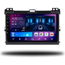 Caros Toyota Land Cruiser Prado 2004-2009 Uyumlu Android Multimedya 6gb Ram 128GB Hafıza