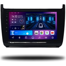 Carplayer Caros Volkswagen Polo 2014-2018 Uyumlu Android Multimedya 6gb Ram 128GB Hafıza