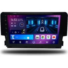 Carplayer Caros Honda Civic Fc5 2016-2020 Uyumlu Android Multimedya 6gb Ram 128GB Hafıza