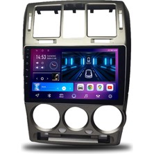 Carplayer Caros Hyundai Getz 2003-2011 Uyumlu Android Multimedya Büyük Çerçeveli 6gb Ram 128GB Hafıza