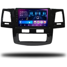 Caros Toyota Hilux 2005-2008 Dijital Klima Uyumlu Android Multimedya 6gb Ram 128GB Hafıza
